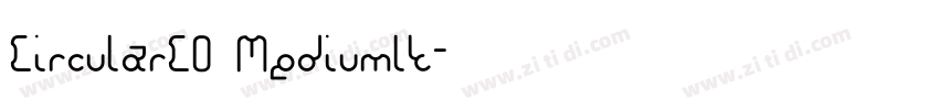 CircularCO Mediumlt字体转换